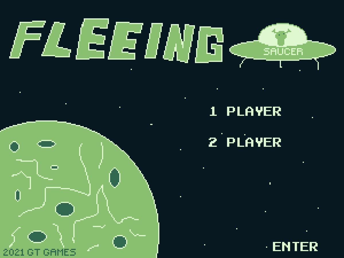 Fleeing Saucer