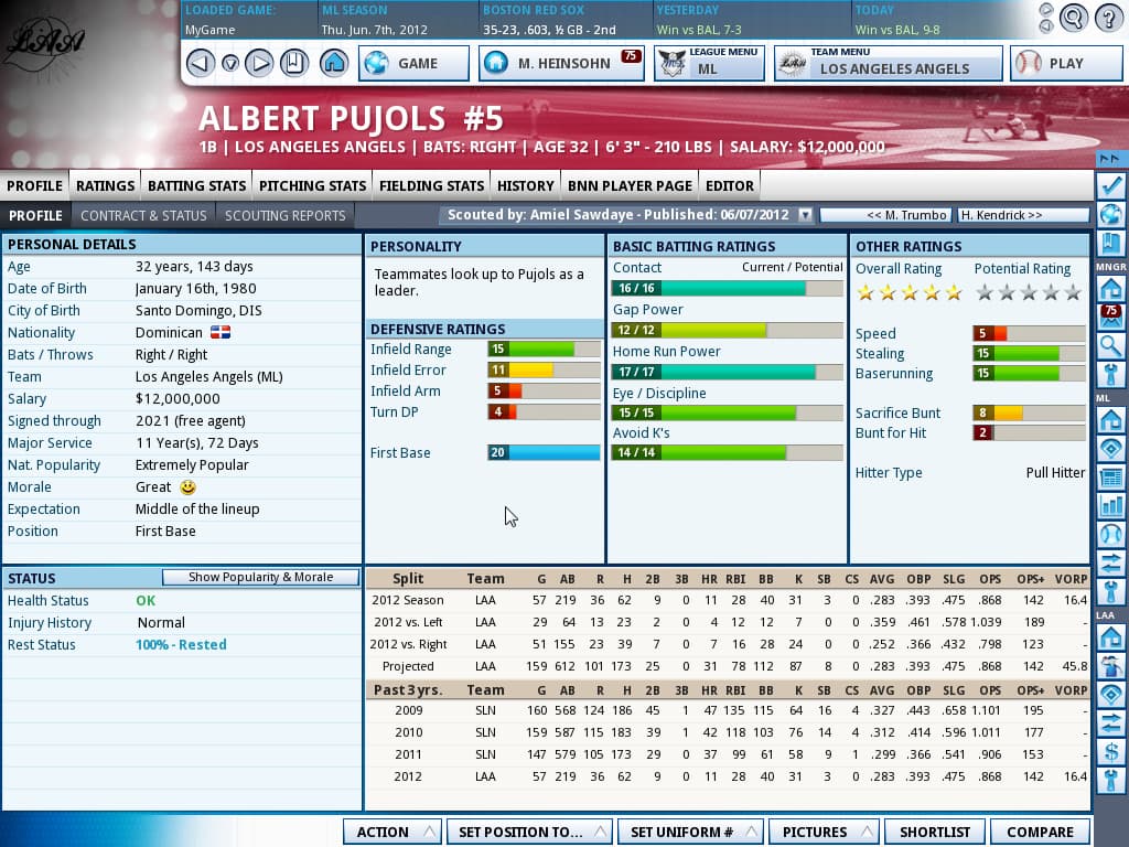 Out of the Park Baseball 13 screenshot 3