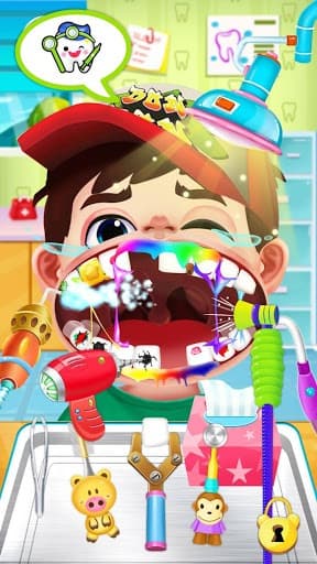 Crazy dentist games with surgery and braces screenshot 4