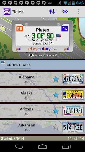 Plates Family Travel Game screenshot 2