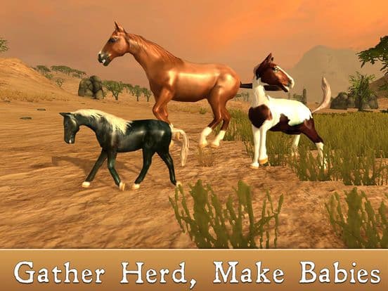 Wild African Horse: Animal Simulator 2017 screenshot 4