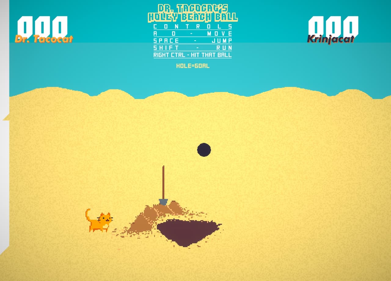Dr. Tacocats Holey Beach Ball screenshot 2