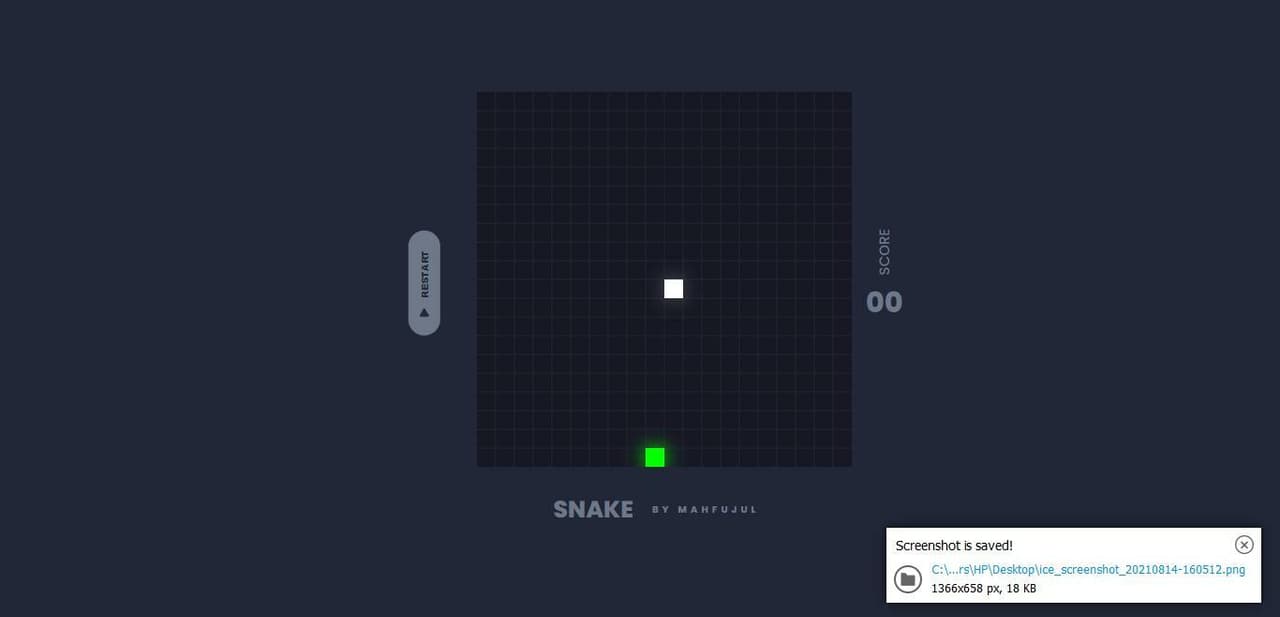 Snake Game (Mahfujul_Huq) screenshot 3