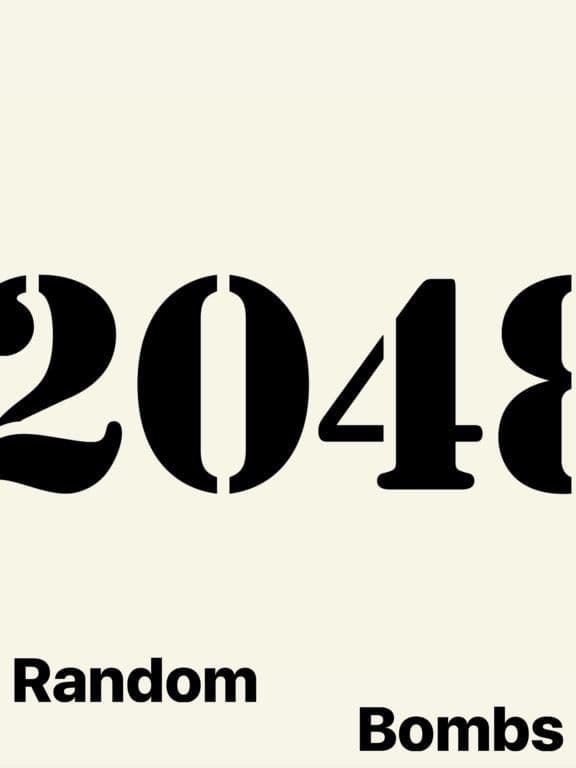 2048 Random Bombs - (classic 3x3, 4x4, 5x5 2408) screenshot 2