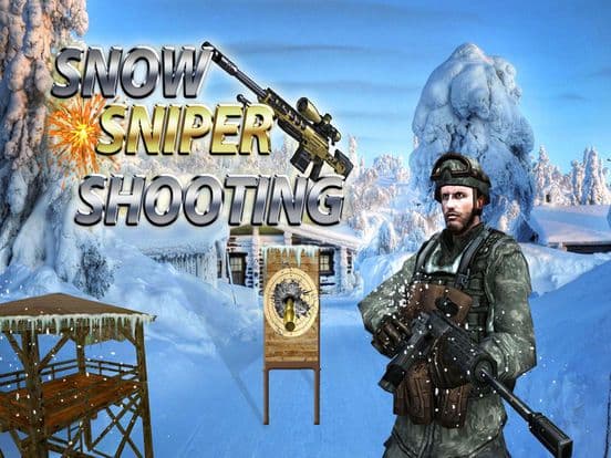 Elite Snow Sniper Shooter Shooting Master 3d free screenshot 2