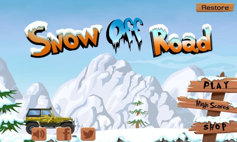 Snow Off Road (itch) screenshot 2