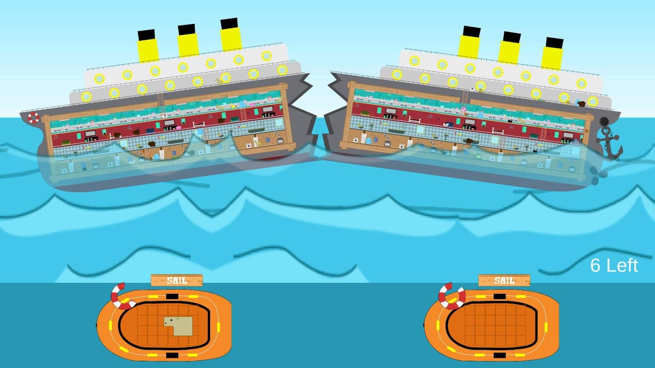 Boaty Go Fasty Fasty Against Icebergy screenshot 2