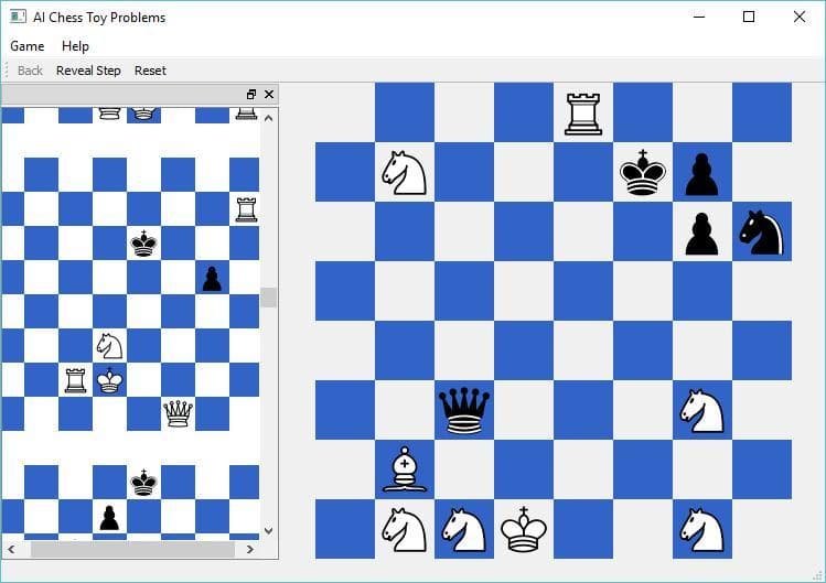 AI Chess Toy Problems