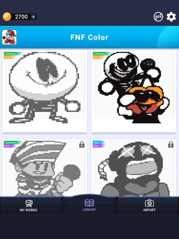 FnF Pixel: Coloring Tricky Mod