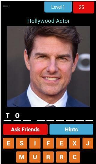 Hollywood Quiz - Guess The Actor & Actress screenshot 2