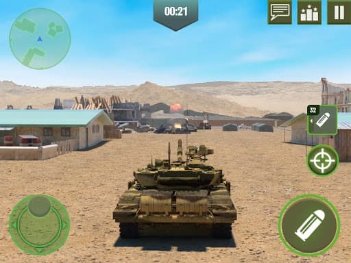 War Machines: Free Multiplayer Tank Shooting Games screenshot 5