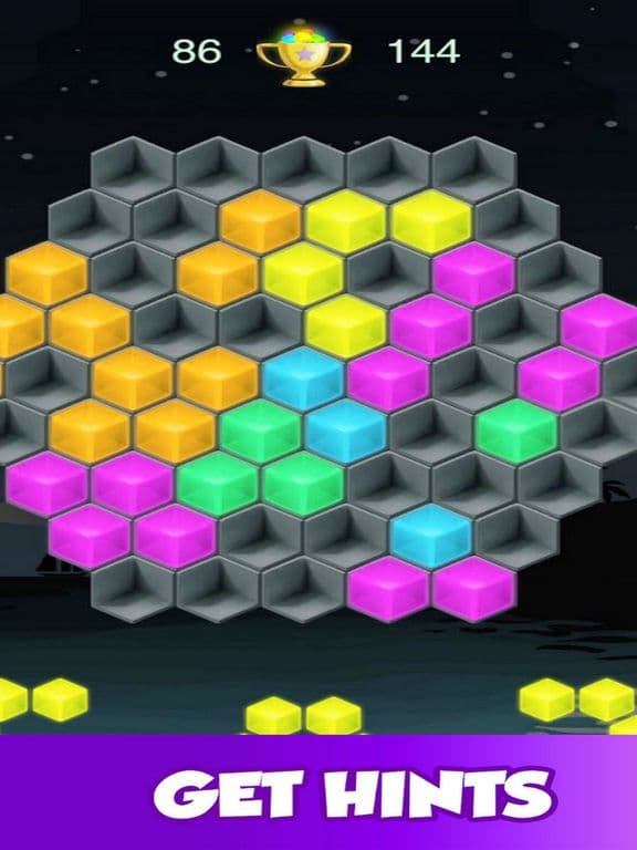 Fit Hexagon: Fun Puzzle Game