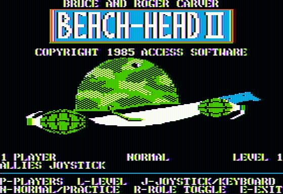 Beach Head II: The Dictator Strikes Back screenshot 4