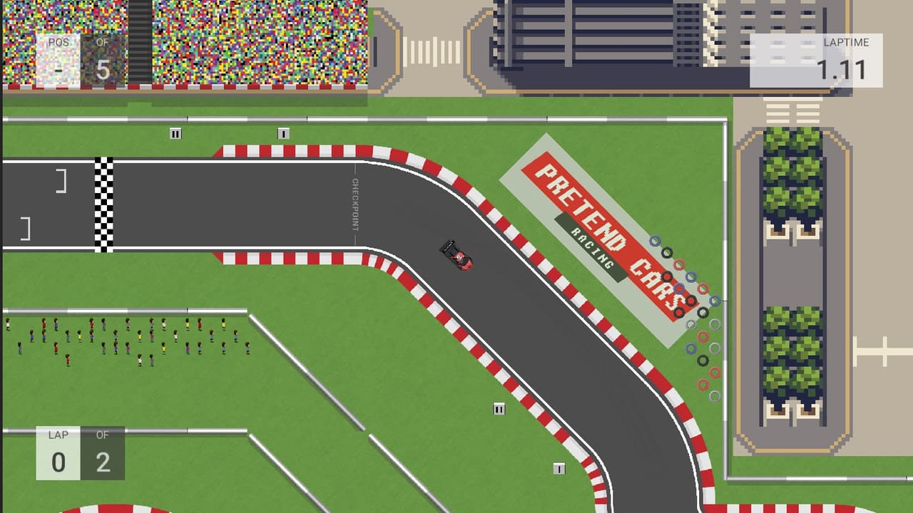 Pretend Cars Racing (itch) screenshot 3