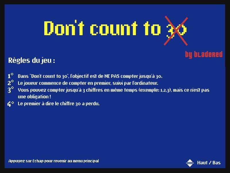 Dont count to 30 ! screenshot 2