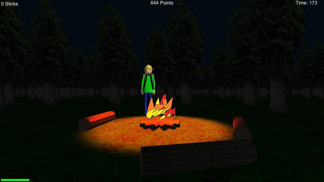 Baldis Basics - Field Trip demo: Camping