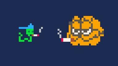 smoking with garf