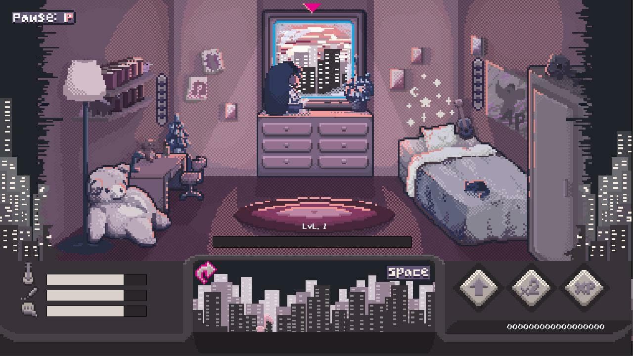 Lucy in Lo Fi City [Game Jam]