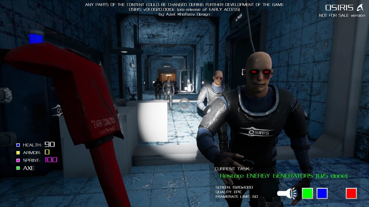 OSIRIS screenshot 6