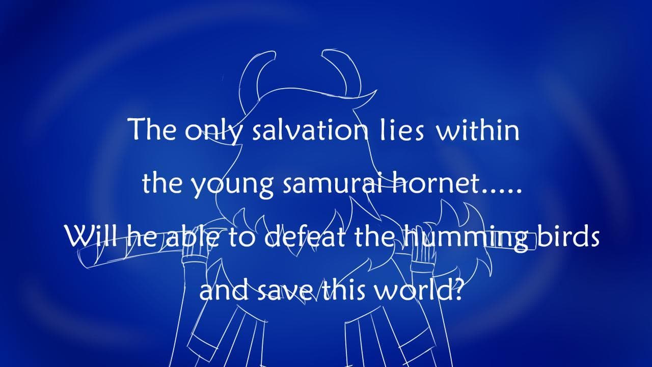 Jasper the Blue Hornet Samurai (Edwin Ho)