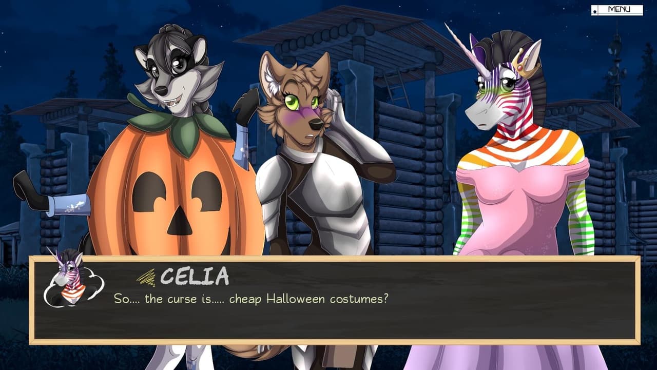 Furry Shakespeare: To Date Or Not To Date Spooky Cat Girls? screenshot 3