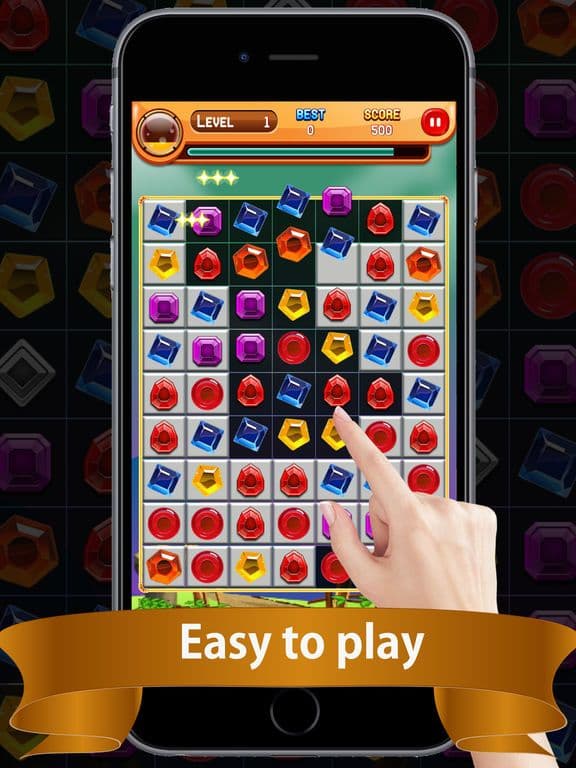Diamond Match - 3 Free Fun Addictive Game screenshot 4