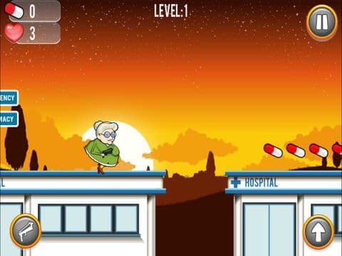 Angry Grandma Run Games:Crazy - The most fun games for the bad grandma in you! screenshot 3