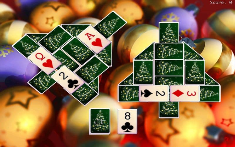 Xmas Tripeaks screenshot 4
