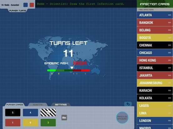 Pandemic Dominator - Board Game Assistant - Legacy screenshot 5