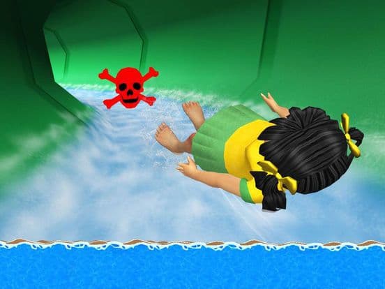 Aqua Park Speed Coaster Slide Cool Water Race Simulator Game