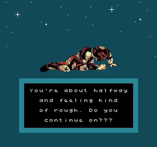 Plummet Challenge Game (NES Homebrew) screenshot 6