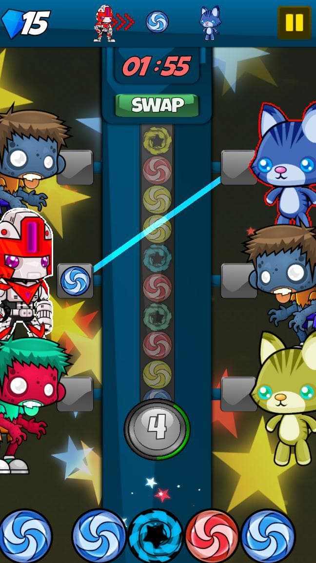 Zombies, Cats & Robots! screenshot 2