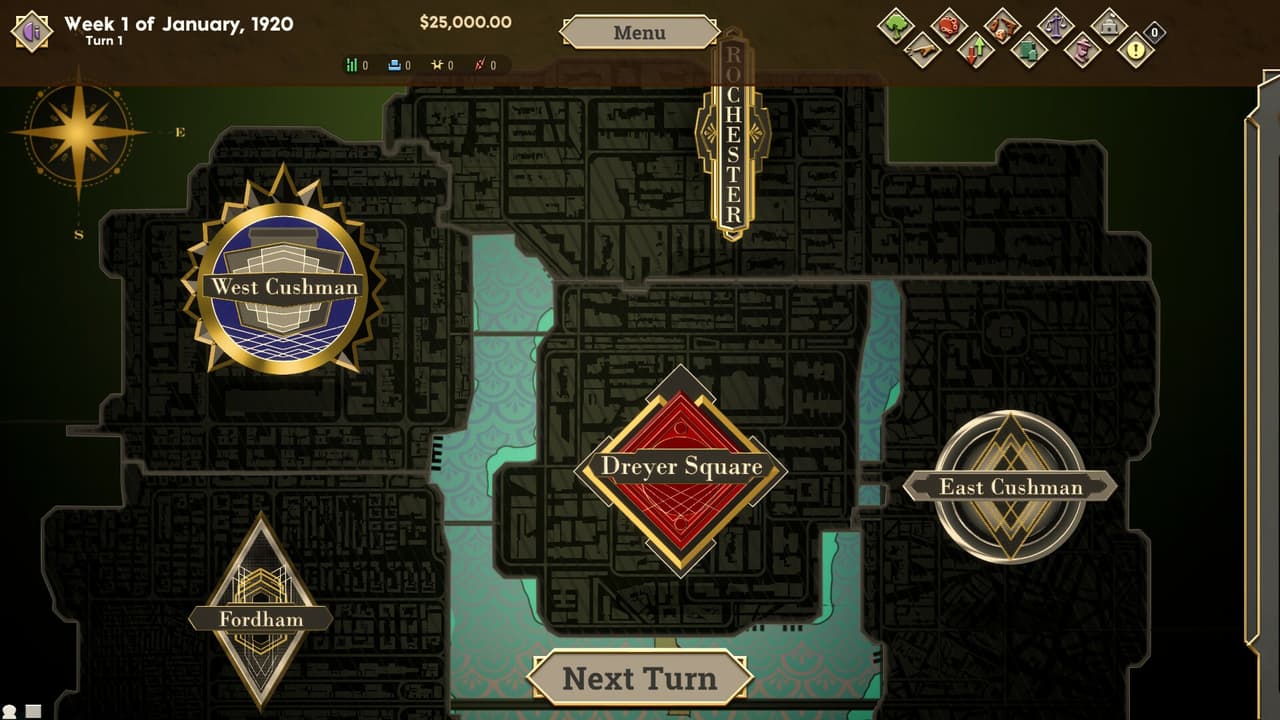 The Commission 1920: Organized Crime Grand Strategy screenshot 4