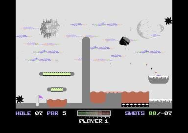 Planet Golf (C64) screenshot 6