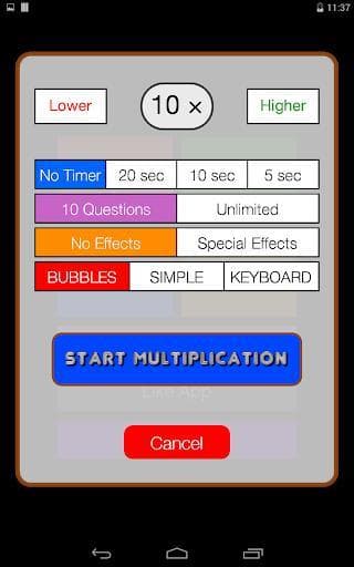 Quick Strike Math Game - Kids Practice