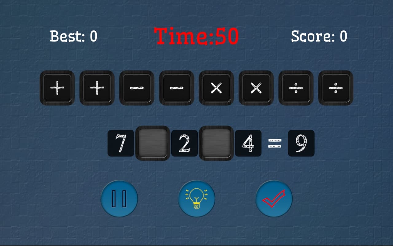 Math Game (456 Digits Math) screenshot 5
