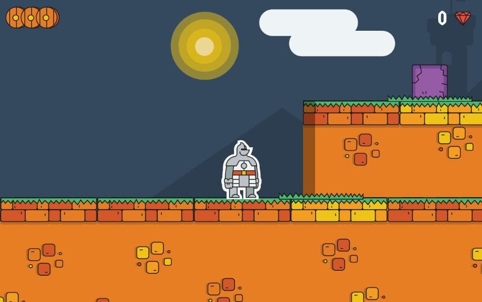 Sticker Knight Platformer screenshot 5