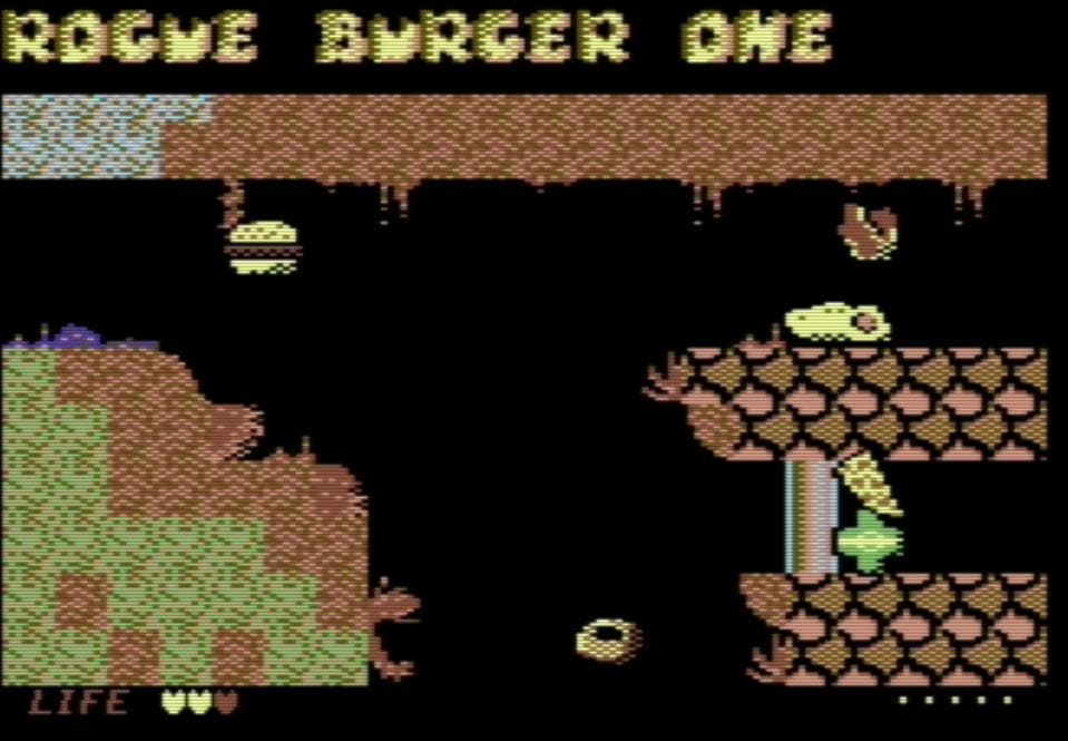 Rogue Burger One (Commodore 64) screenshot 3