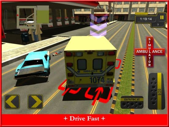 Ambulance Simulator 3D: City Emergency Rescue Driving screenshot 5