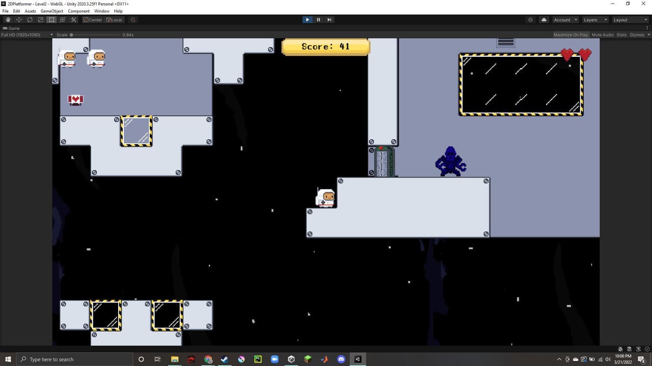 2D Platformer Modifications (Jackson_Pawlicki) screenshot 3