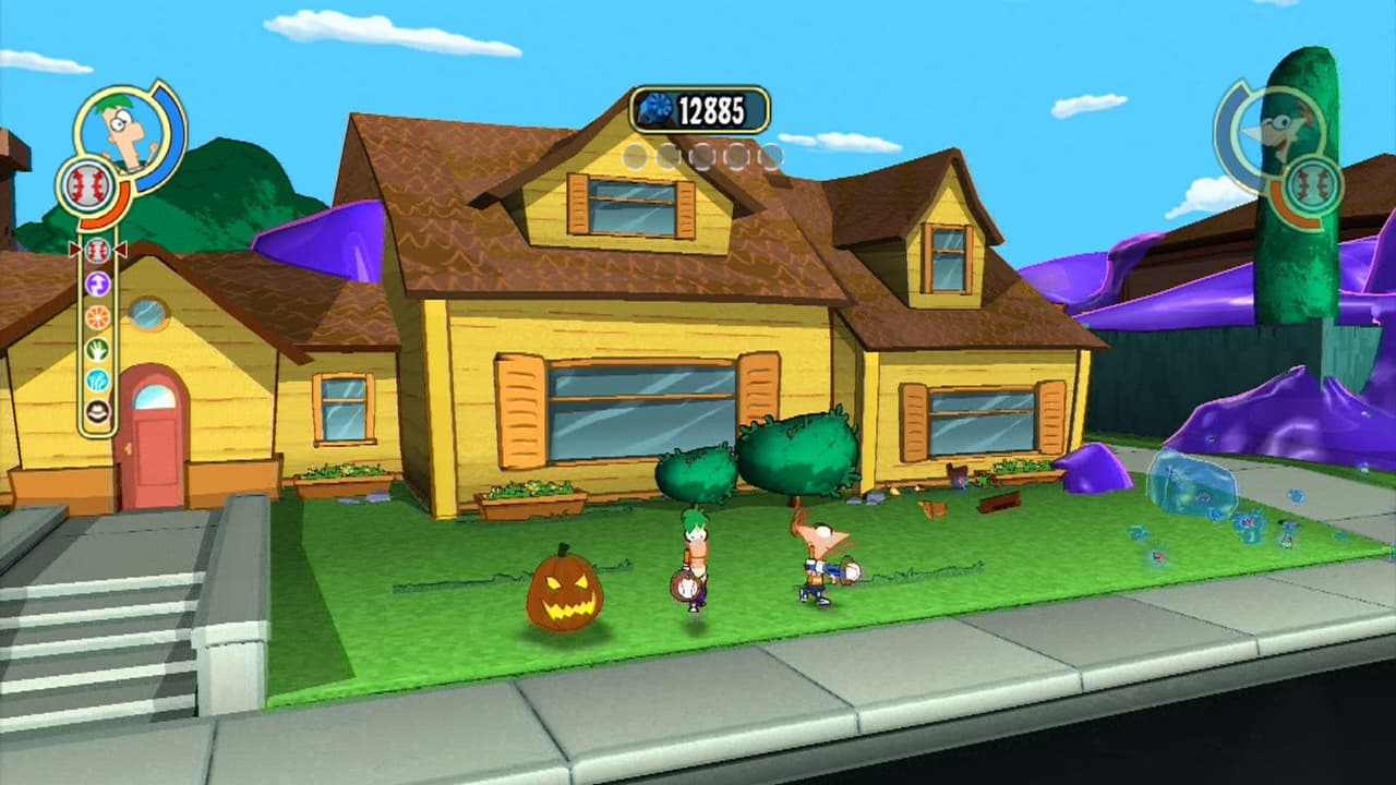 Phineas and Ferb: Across the Second Dimension screenshot 6
