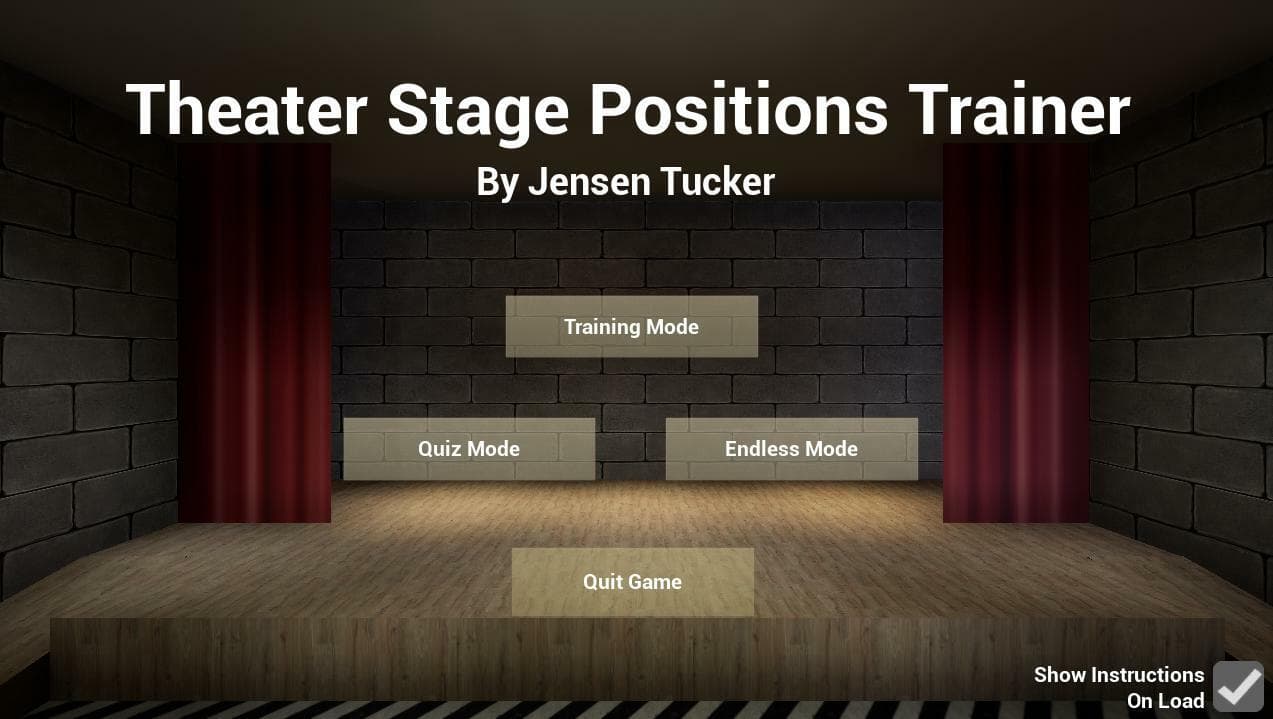 Theater Stage Position Trainer screenshot 2