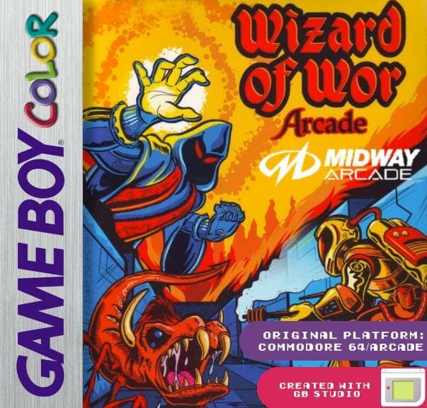 Wizard of Wor (Gameboy Color) screenshot 2