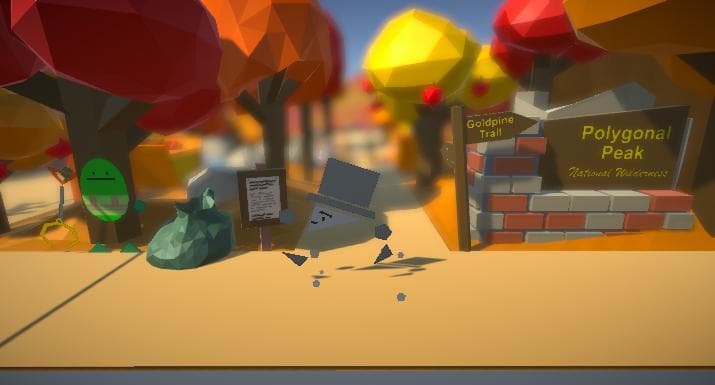 Polygonal Peak DEMO screenshot 2