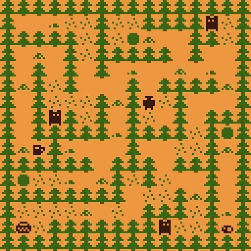 Oh no! You got lost in the forest!