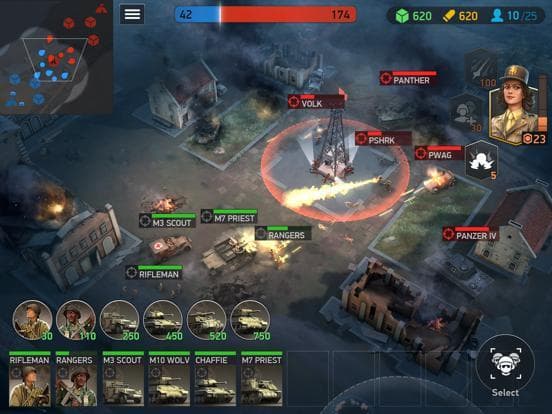 World War Armies: WW2 PvP RTS screenshot 4