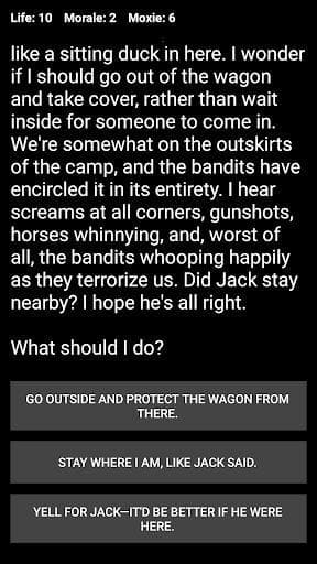Choices of the Oregon Trail screenshot 2