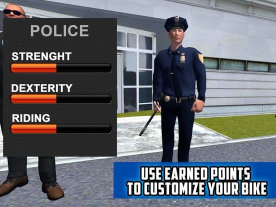 City Police Motorcycle Simulator 3D