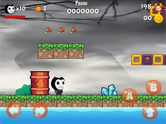 Scary Bendy Run: Devil World screenshot 2