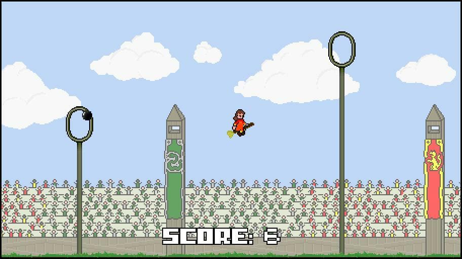 Flying Wizard Broomstick Game screenshot 3